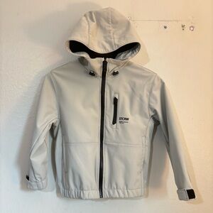 Zara Big Kids Water Repellent Technical Jacket with Hood